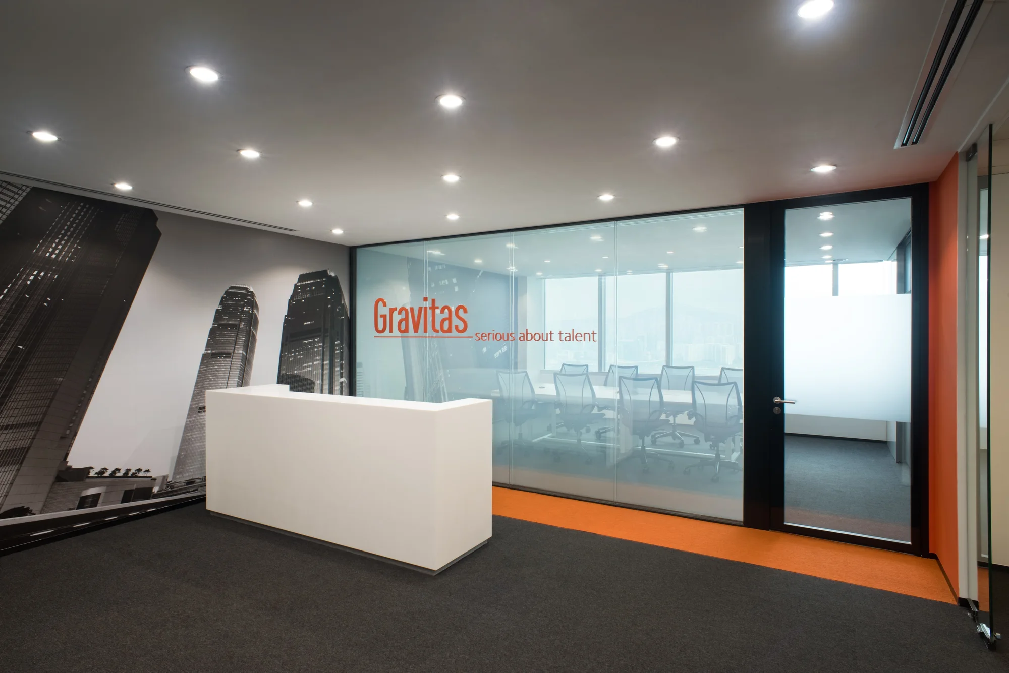 Bold Imagery for Gravitas Reception