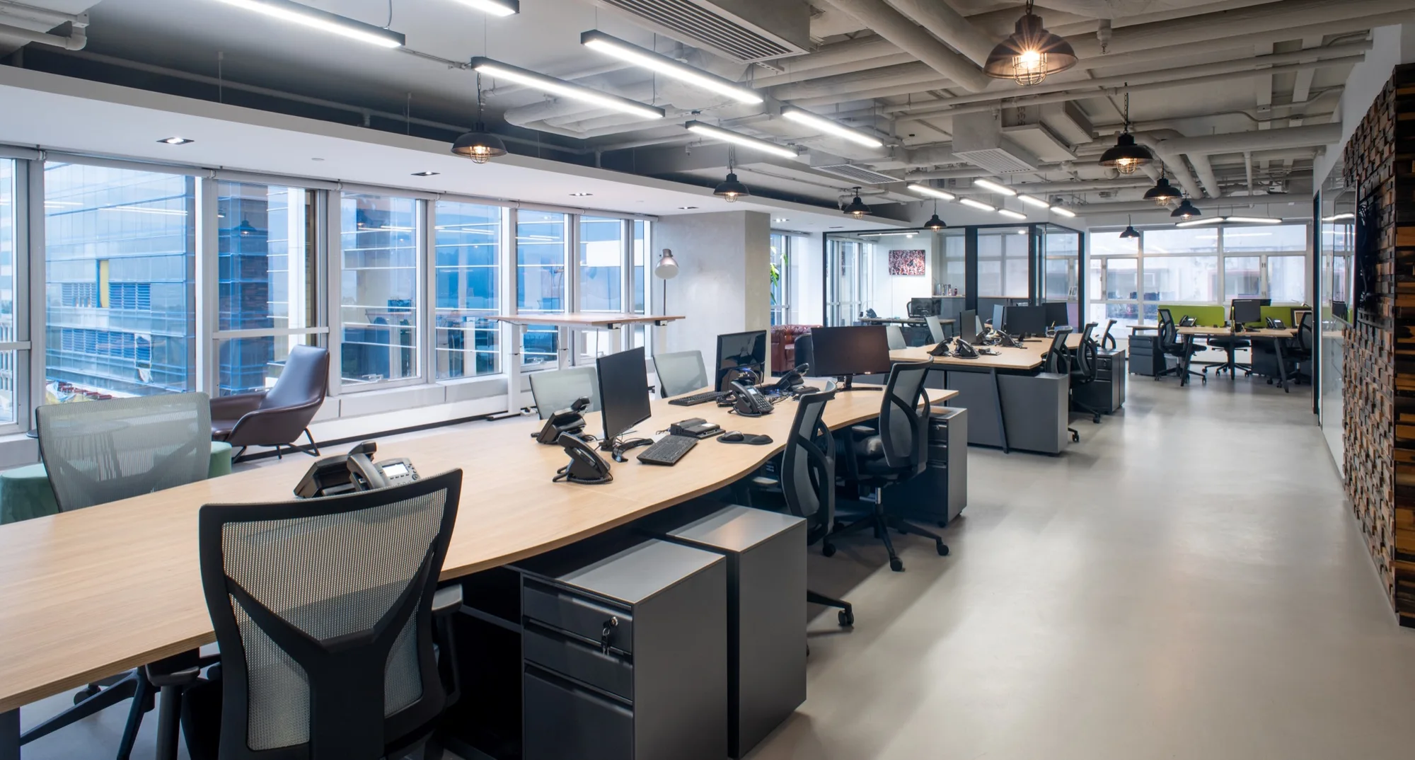 Open Coworking-style Office