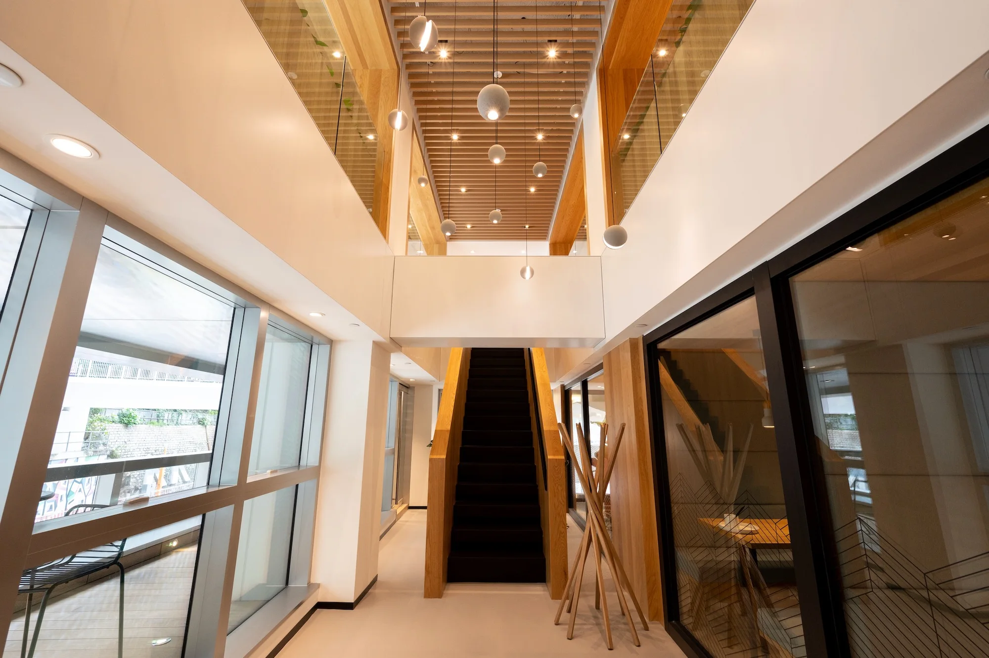 Dramatic Internal Staircase