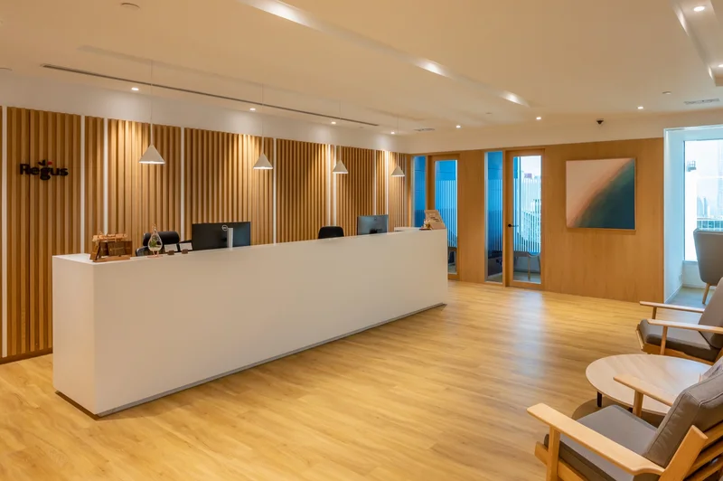 Major renovation/facelift for Serviced Workplace