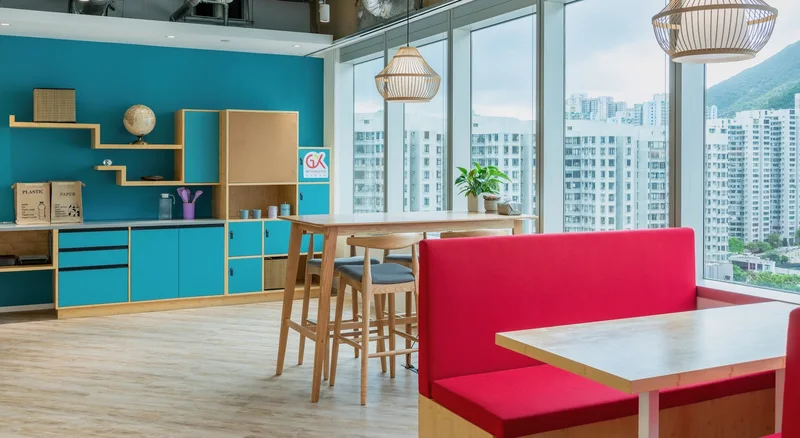 Cheerful Office for Non-Profit Foundation